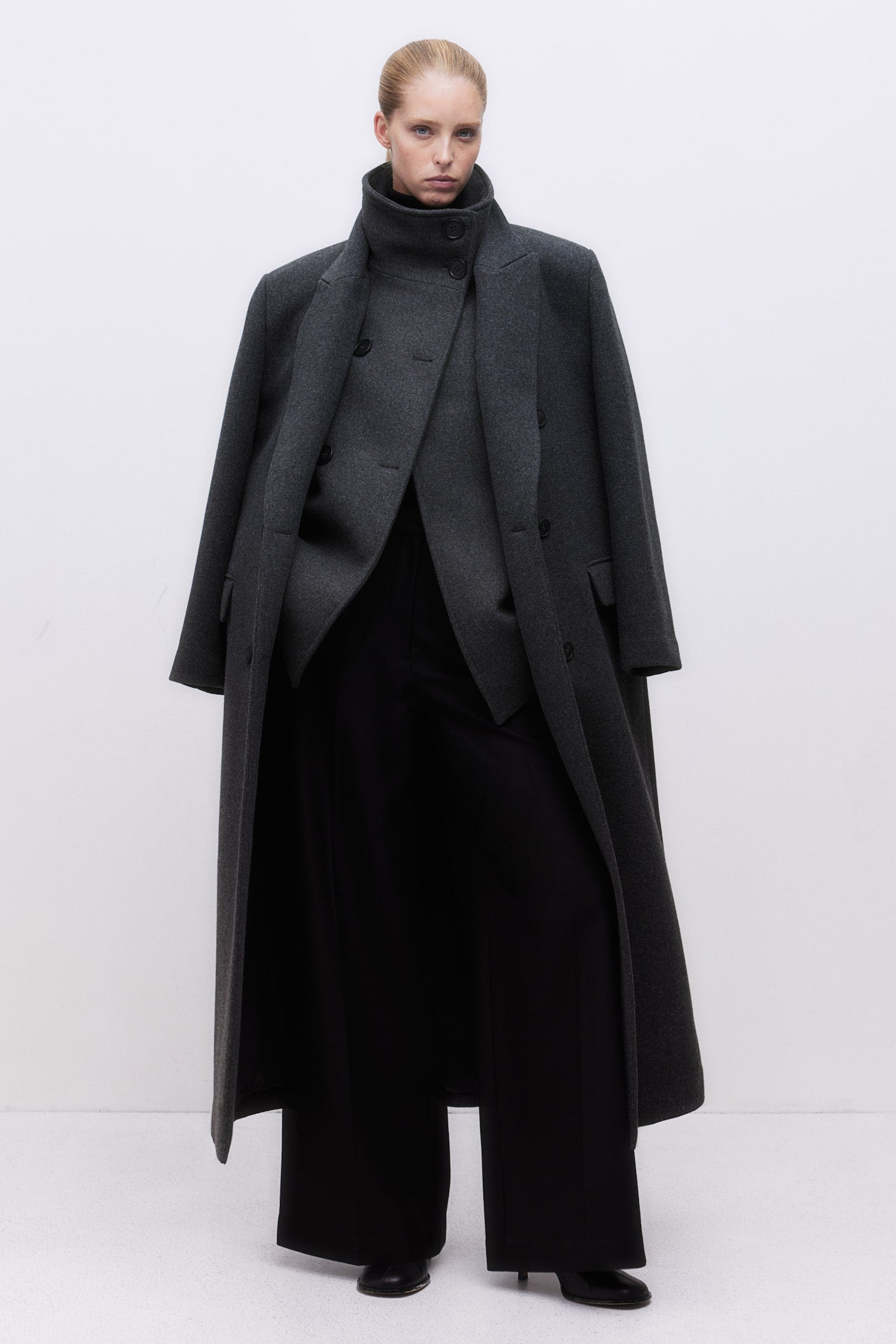 Jacke mit Stehkragen