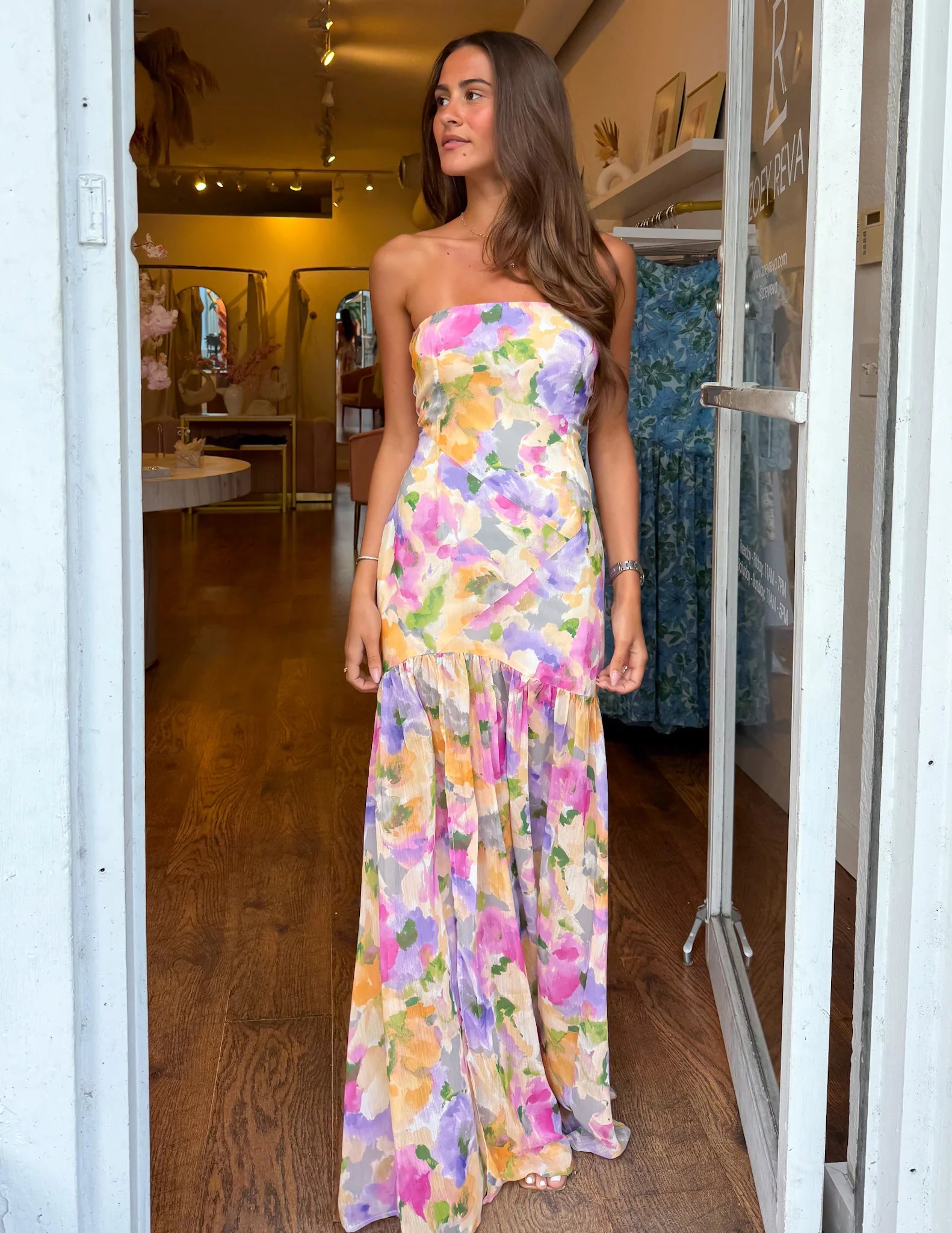 Filo Floral Kleid